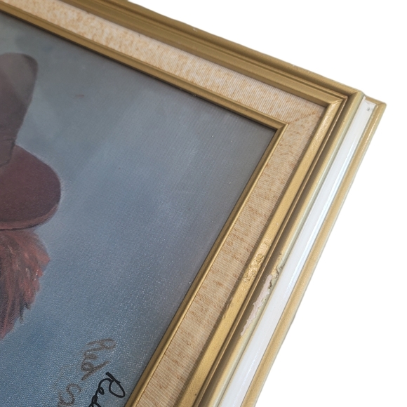 Red Skelton "I love you" clown limited numbered 4629/5000 signed framed art Rare - Picture 6 of 12